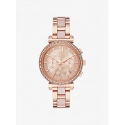 Sofie Pave Rose Gold-Tone And Acetate Watch - Orologi - $295.00  ~ 253.37€
