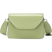 Solid color casual small square bag simp - Messenger bags - $22.99 