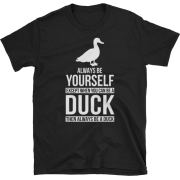 Spirit animal shirt, duck shirt - Tシャツ - 