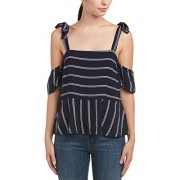 Splendid Womens Tie-Shoulder Top, L, Blue - Košulje - kratke - $29.99  ~ 190,51kn