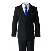 Spring Notion Baby Boys' Modern Fit Dress Suit Set with Necktie and Handkerchief - Suits - $39.97 