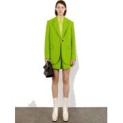 Spring New Women Clothing Fresh Green - Majice - dolge - $39.00  ~ 33.50€