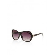 Square Rhinestone Accent Sunglasses - Sunglasses - $5.99 