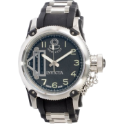 Stainless Steel Russian Diver Quinotaur GMT Black Dial - Watches - $129.99 