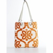 Stencil Orange Large Tote - Bag - $478.00 