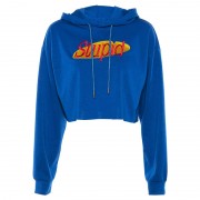 Street-like letters embroidered hooded l - Пуловер - $27.99  ~ 24.04€