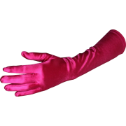 Stretch Satin Dress Gloves Forearm Length - Luvas - $9.99  ~ 8.58€