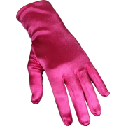 Stretch Satin Dress Gloves Wrist Length - Gloves - $7.99 