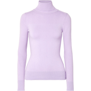 Stretch cotton-blend turtleneck sweater - 套头衫 - 