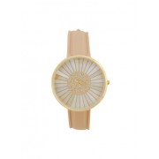 Striped Glitter Face Rubber Strap Watch - Zegarki - $9.99  ~ 8.58€