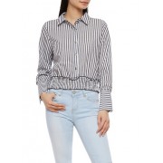 Striped Smocked Waist Top - Top - $12.97  ~ 11.14€