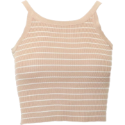 Stripe narrow shoulder wool vest - Maglie - $19.99  ~ 17.17€