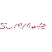 SuMMeR  kp4w4umfkeoy - 插图用文字 - 