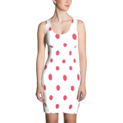 Sublimation Red Dots Cut & Sew Dress - Kleider - $49.00  ~ 42.09€