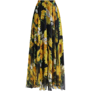 Sunflower Maxi Skirt - Saias - 