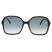 Sunglasses Fendi Ff 287 /S 0807 Black / 9O dark gray gradient lens - Sunglasses - $140.00 