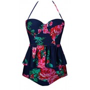 Swiland Women Plus Size Swimwear Tankini for Girls Swimsuit Tops Swimsuits for Women Bikini - Swimsuit - $32.99 