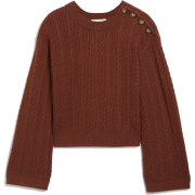 Sézane CaramelCamilla Wool-Cotton jumper - Pullover - 