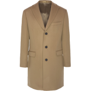 TAILOR FIT CAMEL COAT - Jacket - coats - $714.00 