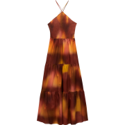 TIE DYE PRINTED DRESS - Dresses - $79.90 