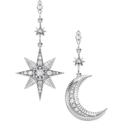 TS moon and star earrings - Orecchine - 