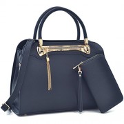 Tassel Fringed Women Designer Handbags Satchel Purses Top Handle Structured Shoulder Bags - Borsette - $35.99  ~ 30.91€