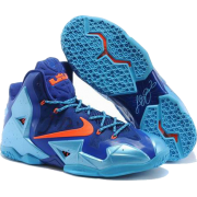 Team Orange/Blue LeBron 11 Jam - Классическая обувь - 