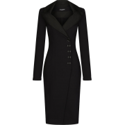 Technical jersey midi coat dress - Vestidos - $3,345.00  ~ 2,872.97€