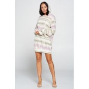 Terry Brushed Print Sweater Dress - Vestiti - $41.25  ~ 35.43€