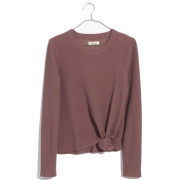 Texture & Thread Jacquard Knot-Front To - Long sleeves t-shirts - $39.50 