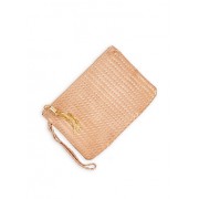 Textured Faux Leather Clutch - Clutch bags - $7.99 