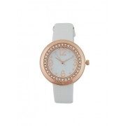Textured Faux Leather Watch - Ure - $8.99  ~ 7.72€