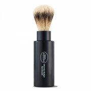 The Art of Shaving Travel Brush Turnback S-Tip - Black - Cosmetics - $130.00  ~ £98.80