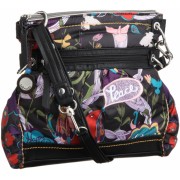 The SAK Artist Circle Cross-Body Black Peace Print - Borse - $59.00  ~ 50.67€