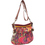 The SAK Artist Circle Cross-Body Scarlet Flower Power - Borse - $59.00  ~ 50.67€