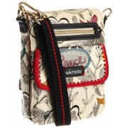 The SAK Artist Circle Small Flap Messenger Cross Body Natural Peace Print - Borse - $44.00  ~ 37.79€