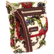 The SAK Artist Circle Small Flap Messenger Cross Body Natural True Love - Borse - $39.00  ~ 33.50€