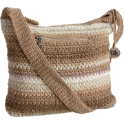 The SAK Casual Classics Malboro Shoulder Bag Dune Stripe - Torby - $48.00  ~ 41.23€