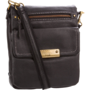 The Sak Women's Parker Leather Flap Messenger Cross Body Black - Borse - $94.00  ~ 80.74€