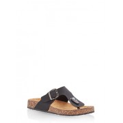 Thong Footbed Sandals - Sandals - $12.99 