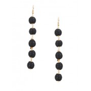 Thread Wrapped Bead Drop Earrings - Aretes - $4.99  ~ 4.29€