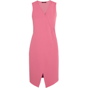 Tibi Wrap-effect crepe dress - Vestidos - 