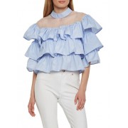Tiered Striped Top - Top - $19.97  ~ 17.15€
