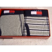 Tommy Hilfiger 2 Pack Men's Boxer Mid Rise Briefs Size Small, W28-30 Seldon Str & Solid Gray - Underwear - $29.50 
