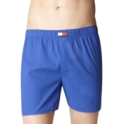 Tommy Hilfiger 4 Pack Woven Boxer (09T0292) Blue/Green - Underwear - $40.00 