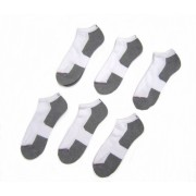 Tommy Hilfiger 6-pack Men's Low-cut Athletic Ankle Socks, White / Grey - Multi (Fits Men's Shoe Size 7-12) - Underwear - $31.99 