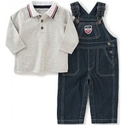 Tommy Hilfiger Baby Boys' Denim Overall With Polo Set - Pantalones - $21.69  ~ 18.63€