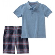 Tommy Hilfiger Baby Boys 2 Pieces Polo Shorts Set - pantaloncini - $24.38  ~ 20.94€