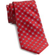 Tommy Hilfiger Big & Tall Square Silk Tie Red - Tie - $58.00 