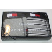 Tommy Hilfiger Boxer Briefs, 2 Pack-Gift Boxed Size: Small-(28-30) - Seldon Stripe/Solid-Grey - Нижнее белье - $34.50  ~ 29.63€